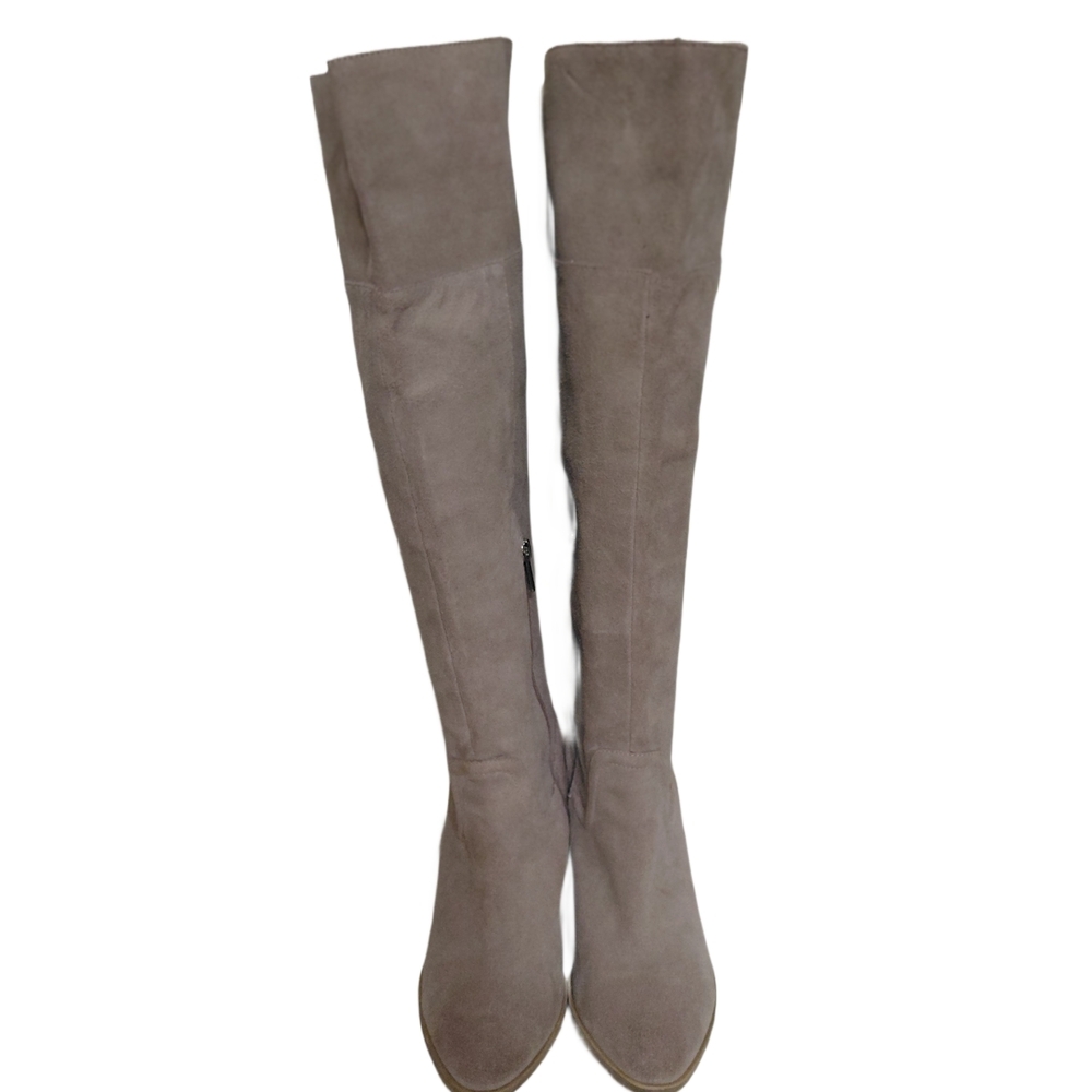 Steve Madden Taupe Suede Over-the-Knee Boots Size 9.5 - Picture 3 of 11